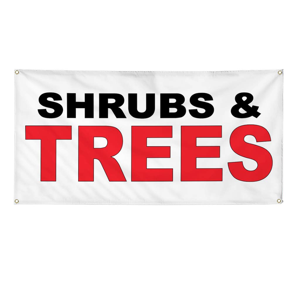 Durable Vinyl Banner for Outdoor Business & Yard Signs - Weatherproof, Multiple Sizes (60x144 Inches) with 10 Grommets - Ideal for Shrubs, Trees, Industrial & Commercial Use - Perfect for Events, Advertising & Property Marking