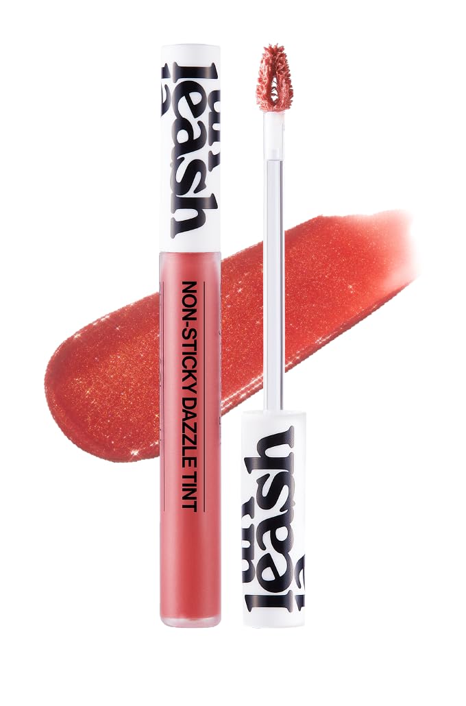 UNLEASHIA Non-Sticky Dazzle Tint Lip Gloss - No.5 Nice Step, Hydrating & Long-Lasting, Perfect for Everyday Wear & Special Occasions