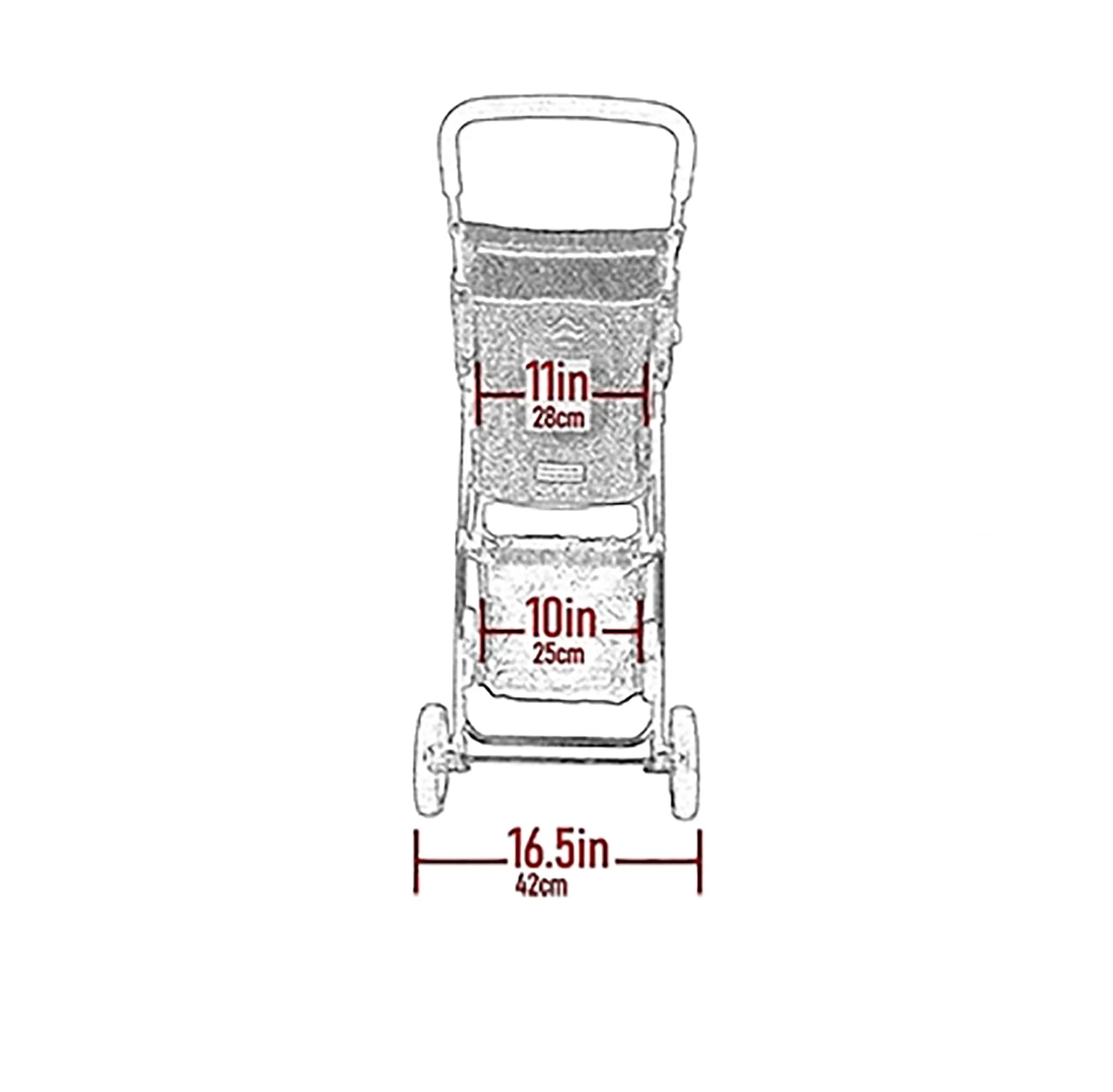 Pet Gear Happy Trails Lite Pet Stroller for Small Dogs & Cats - Foldable Travel Stroller with Zipper Entry, Safety Tether & Storage Basket - Perfect for Walks, Vet Visits & Outdoor Adventures