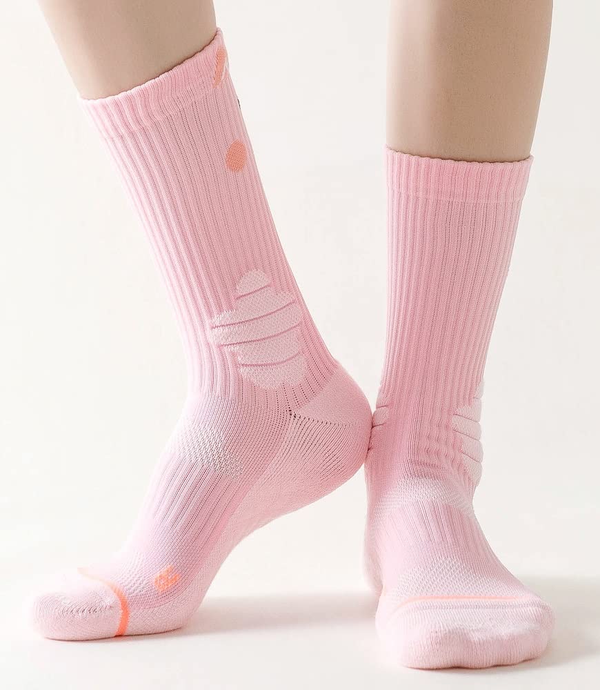 Best Functional Sports Socks for Women & Kids - Animal Print Athletic Crew Socks - Perfect for Running, Basketball & Gym Workouts