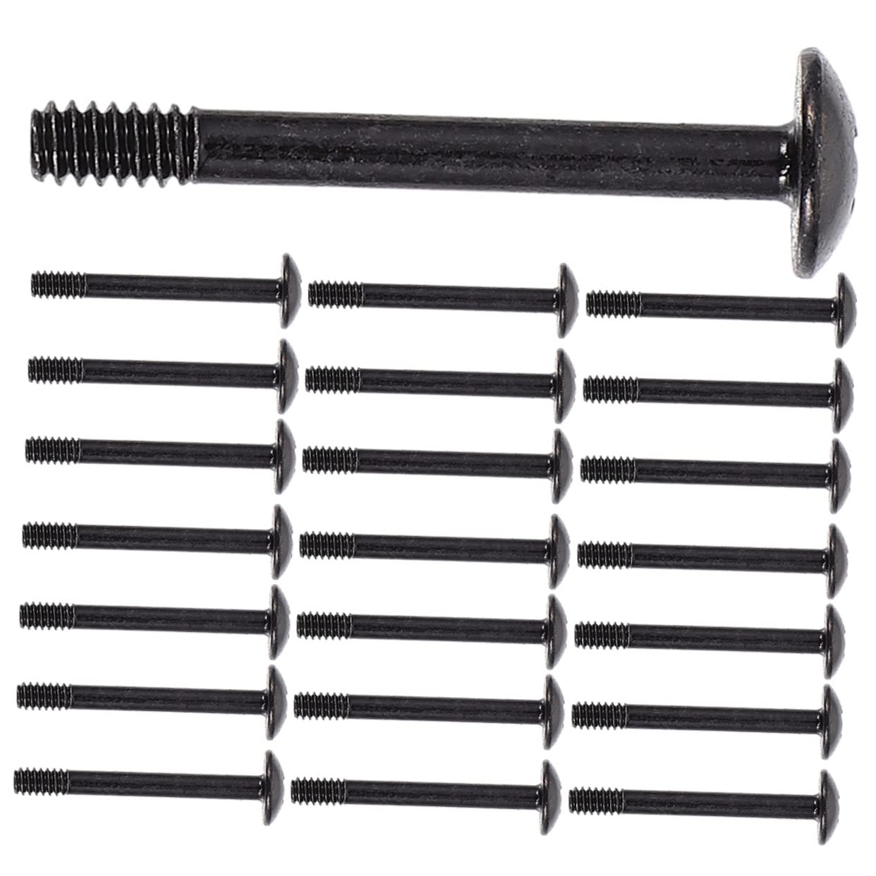 Jojofuny 30pcs Computer Case Fan Screws & Radiator Fan Screws Kit - Self Tapping Mounting Screws for PC Cooling System, Case Fans, and Radiator Installation