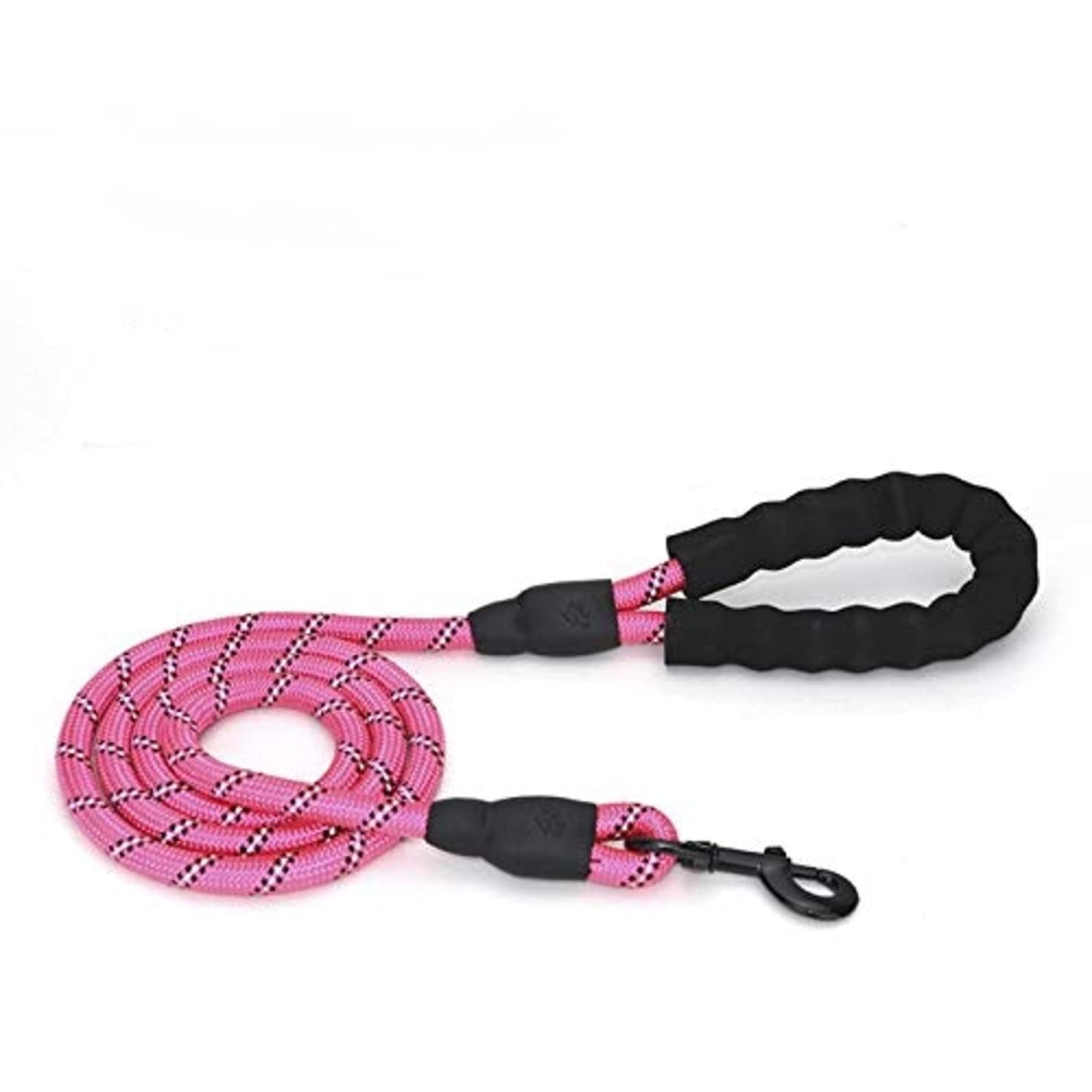Premium Reflective Nylon Dog Leash - Heavy Duty & Multicolor Pet Leash for Large Dogs | Perfect for Night Walks, Jogging & Outdoor Adventures