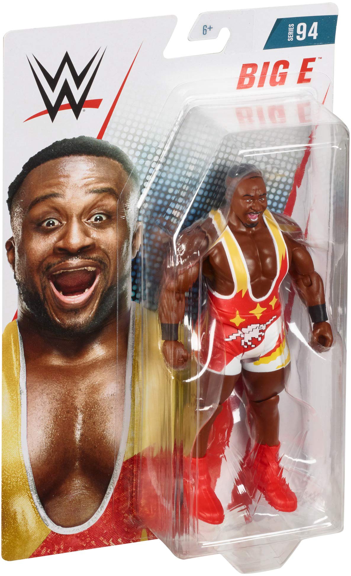 WWE Big E Action Figure - Collectible Wrestling Toy for Kids & Adults - Perfect for Play, Display & Gifts