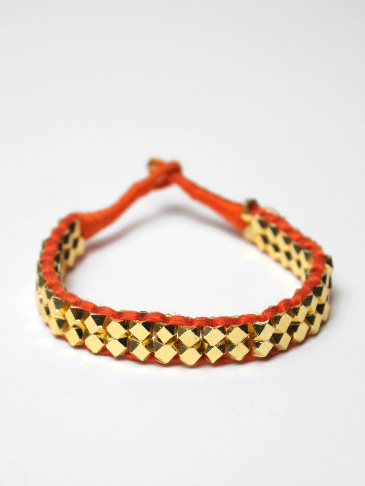 Aurora Gold Plated Orange Bracelet for Women - Elegant Fashion Jewelry Gift for Birthday, Anniversary & Party Wear
