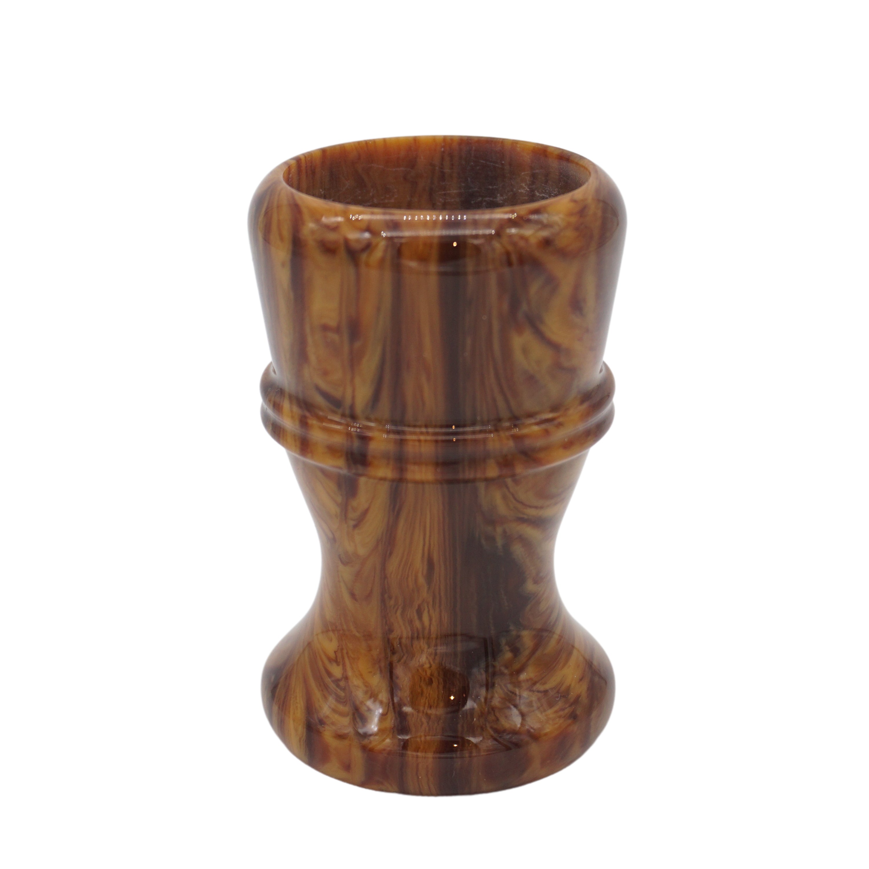 Premium Briar Wood Handcrafted Shaving Brush Handle - Fits 28mm & 30mm Knots - Perfect for Wet Shaving & Grooming Gifts for Men