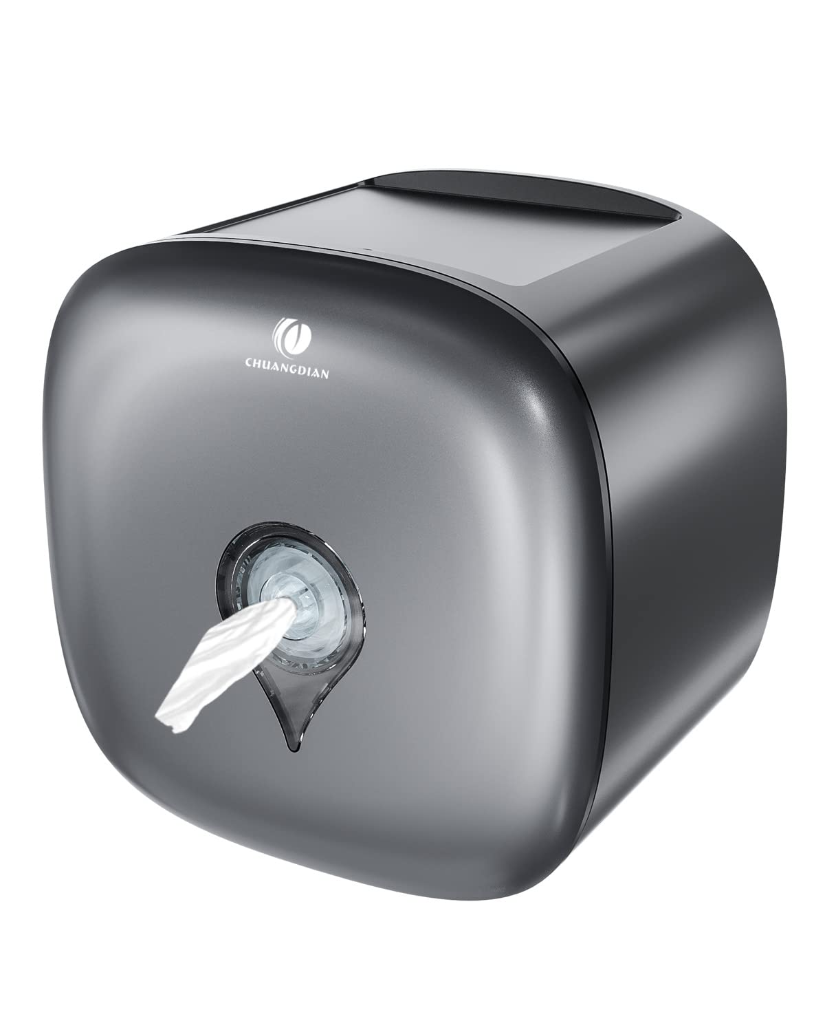 Commercial Coreless Roll Towel Dispenser - Center-Pull Bath Tissue Holder, 7.7