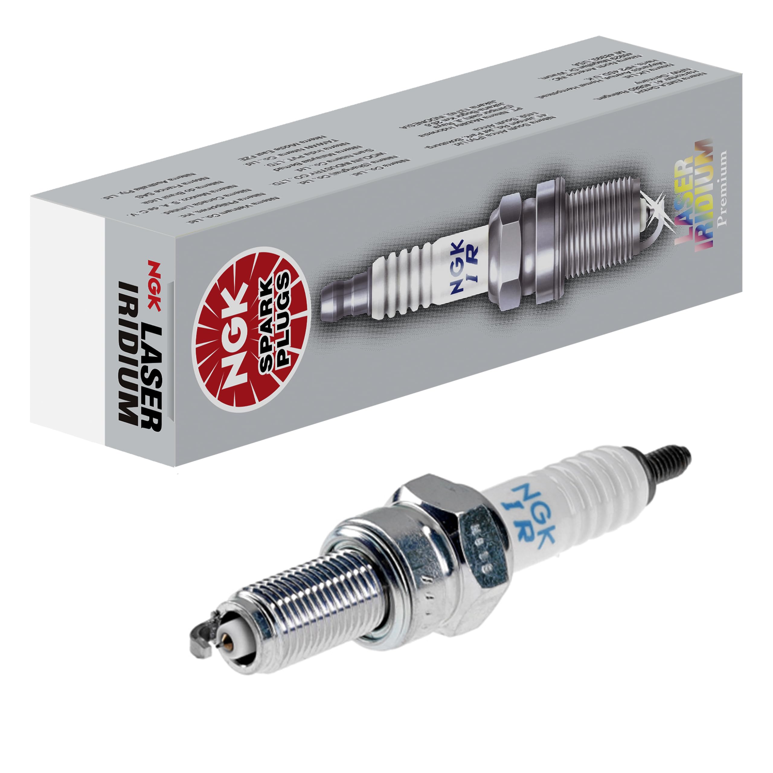 NGK SIMR8A9 Laser Iridium Spark Plug - High Performance Ignition for Cars, Trucks & SUVs - Perfect for Daily Driving & Racing Applications