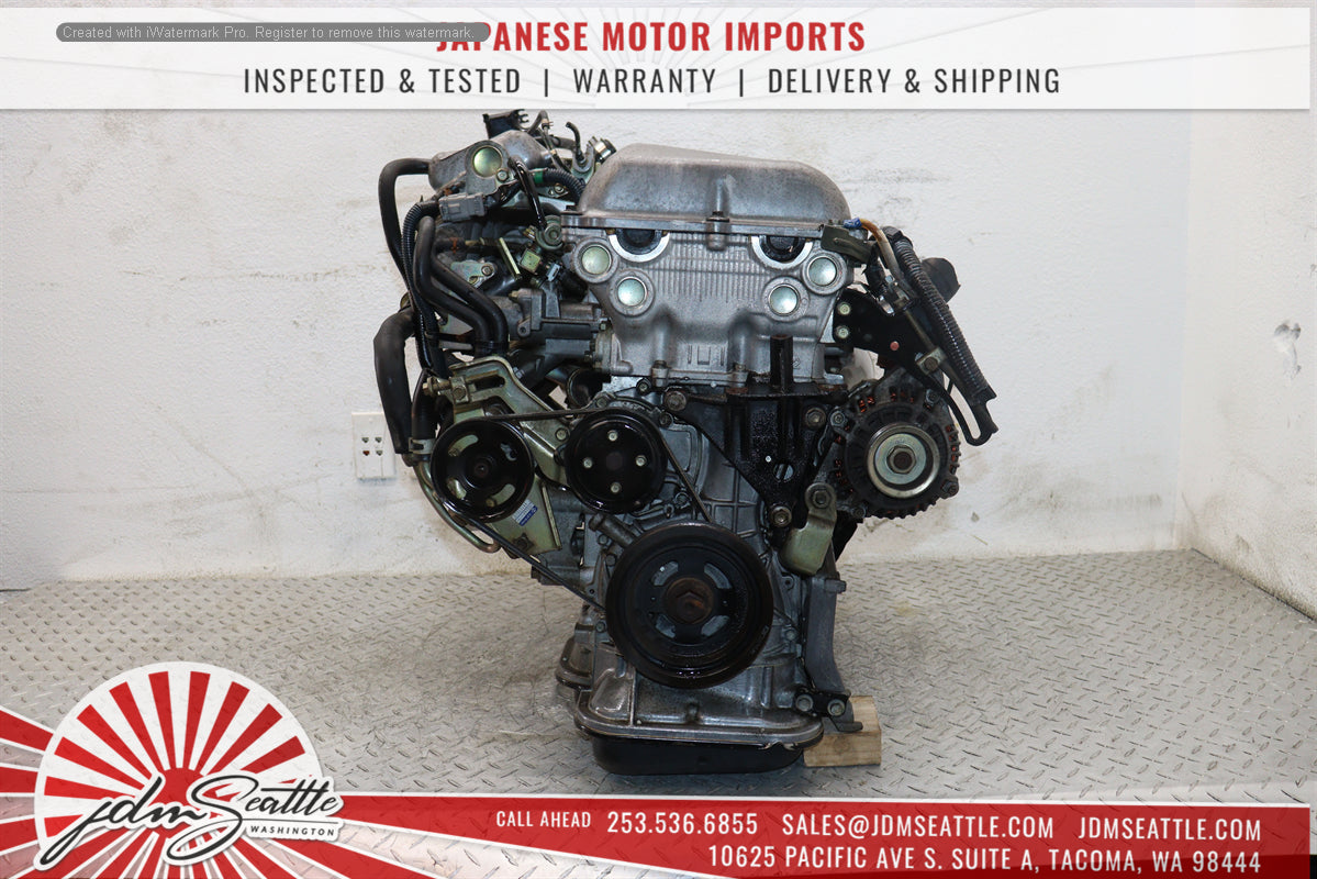 JDM SR20 Nissan Primera Sentra G20 2.0L 4-Cylinder Non-Turbo Engine Silver Top SR20DE - High-Performance Replacement for Nissan Models, Perfect for Engine Swaps & Restorations