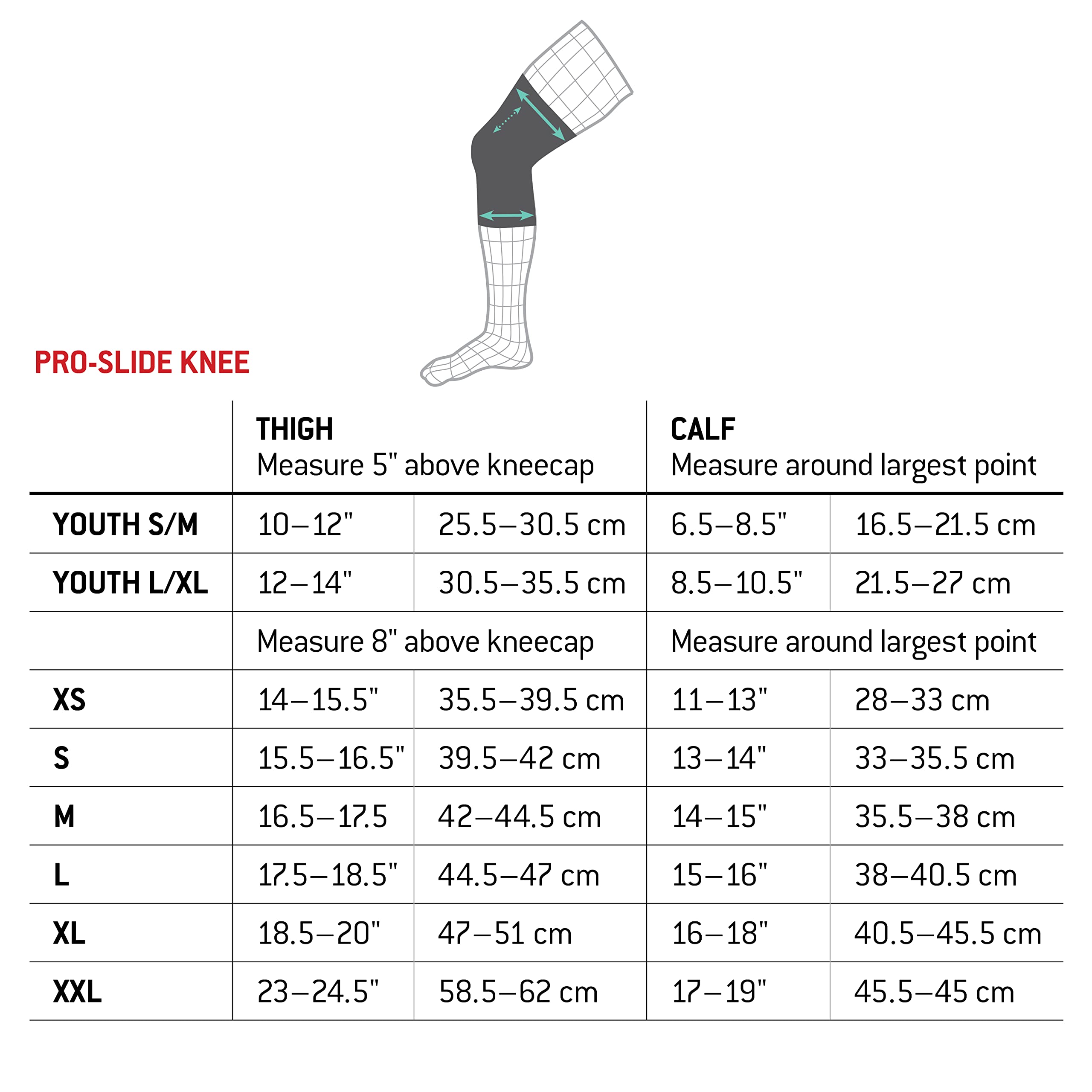G-Form Pro Slide Knee Pads - Protective Sports Gear for Youth & Adults - Perfect for Skateboarding, BMX, and Extreme Sports