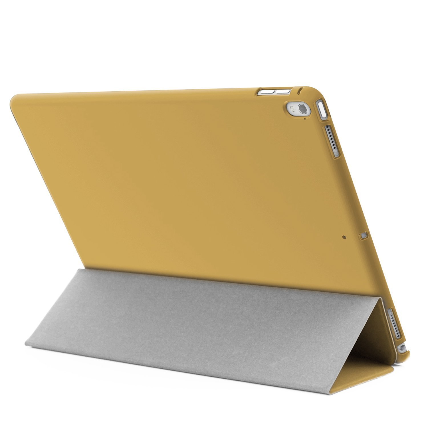 KHOMO iPad Pro 12.9 Inch Case (2017 2nd Generation) - Ultra Slim Protective Cover with Smart Auto Wake/Sleep, Non-Slip Rubberized Back | Perfect for Work, Travel & Home Use
