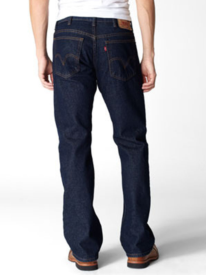 Levi's 517 Men's Bootcut Jeans - Mid Rise Slim Fit Denim Pants in Classic Rinse Wash | Perfect for Casual Wear, Work & Night Out