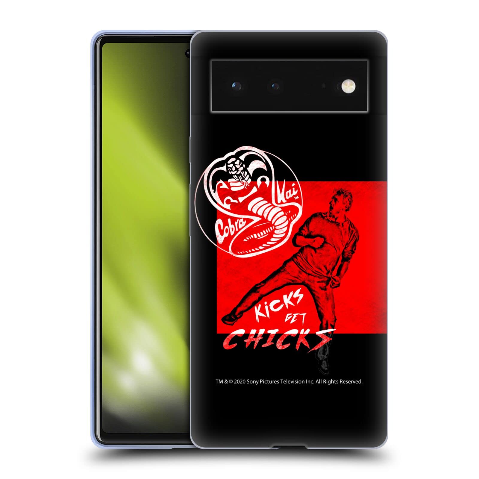 Cobra Kai John Lawrence Phone Case for Google Pixel 6 - Soft Gel Art Cover for Fans