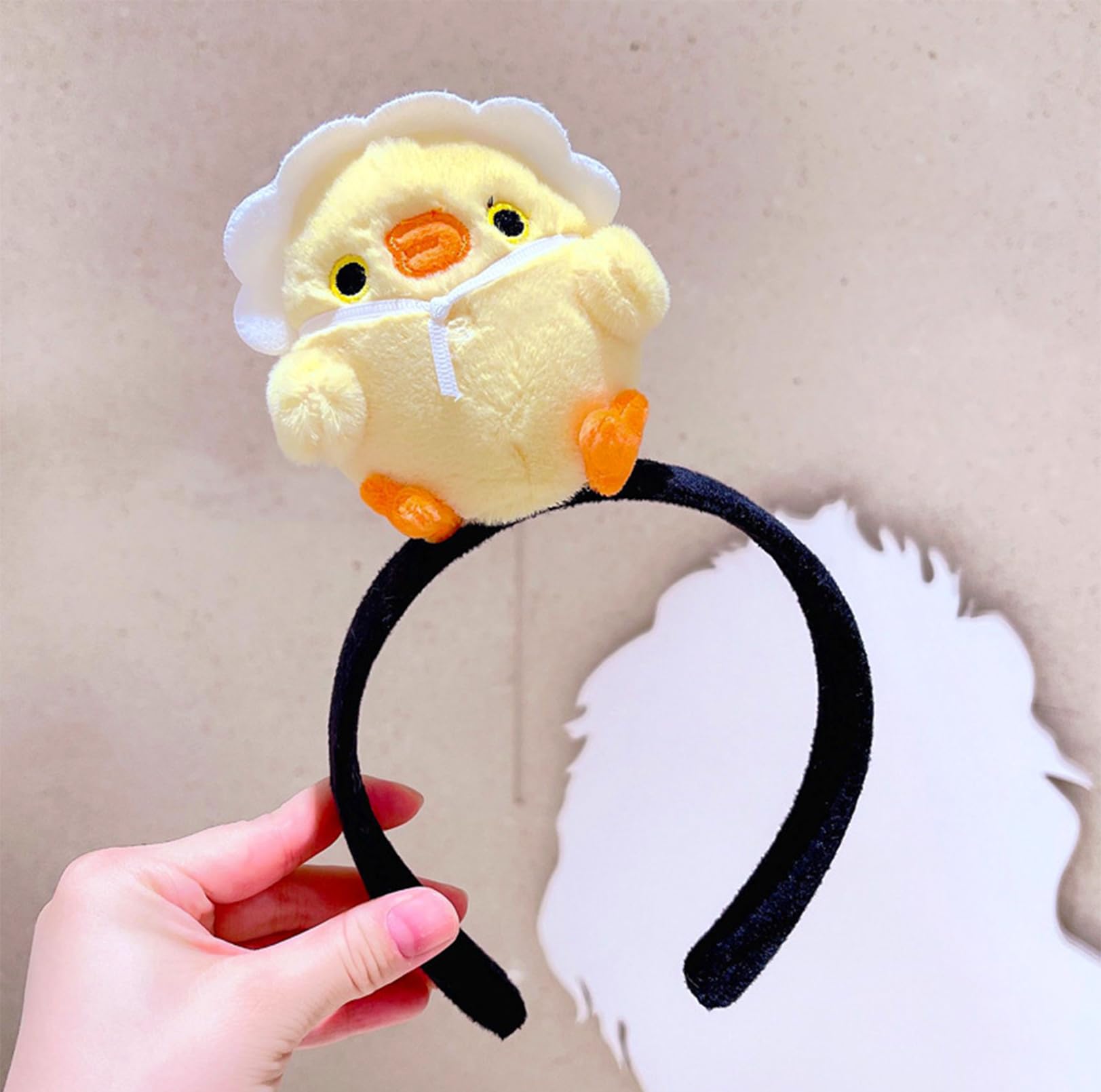 2 Pack Cute Chicken Headband - Fun Animal Costume Accessories for Chicken Themed Parties, Halloween & Cosplay