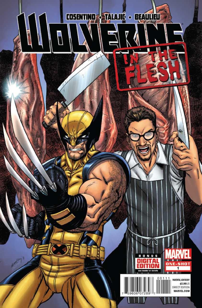 Wolverine: In The Flesh #1 VF/NM One-Shot Comic Book - Collectible Marvel Superhero Graphic Novel for Fans & Gifts