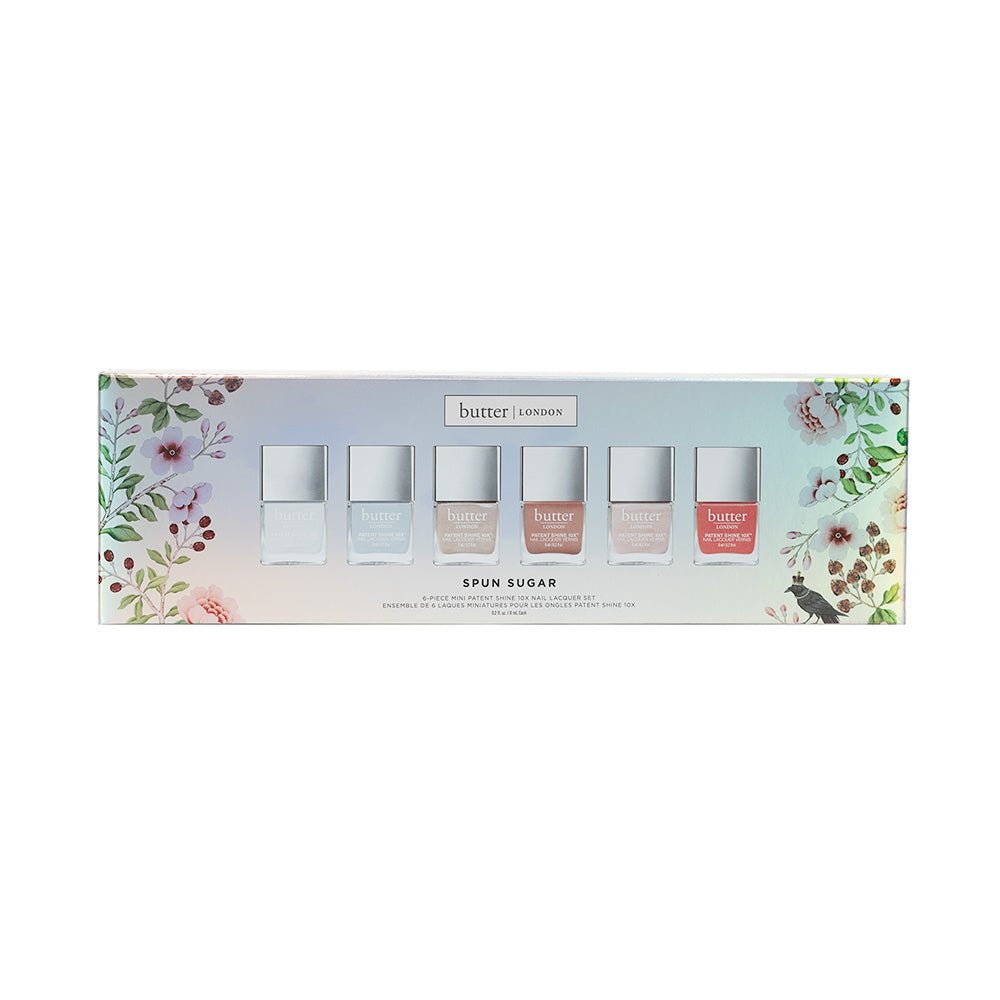 Butter London Spun Sugar Nail Polish Collection - Long Lasting & Shimmery Nail Colors for Everyday Wear & Special Occasions