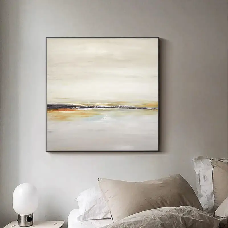Abstract Painting #AB 016 - Modern Wall Art for Living Room, Bedroom & Office Decor - Handmade Canvas Artwork