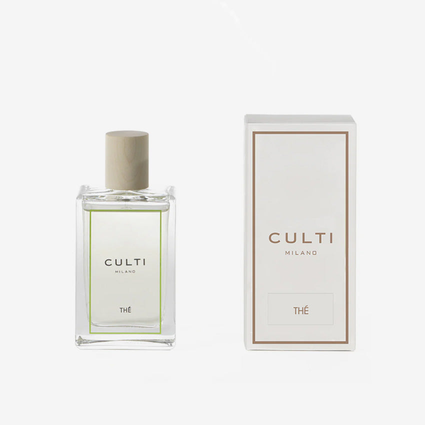 Culti Milano Thé Room Spray - Luxury Home Fragrance for Living Room, Bedroom & Office | Aromatic Scented Mist for Relaxation & Stress Relief