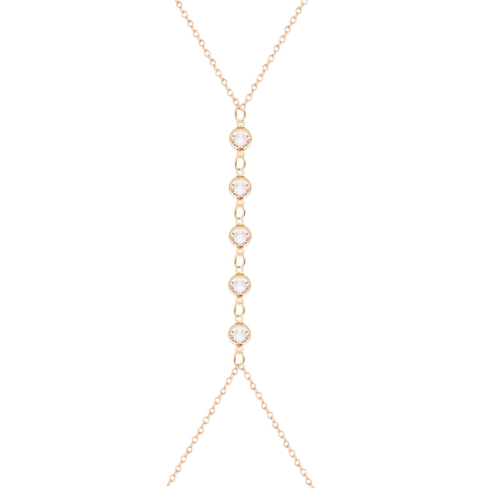 Stylish Women's Body Jewelry - Fashionable Bikini Chain Necklace for Beach, Summer & Holiday Wear | Perfect for Pool Parties, Vacations & Boho Outfits