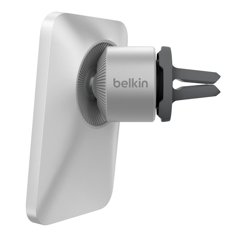 Belkin MagSafe Car Mount Holder for iPhone 12/13/14 Series - Secure & Adjustable - Perfect for Hands-Free Driving & Navigation - Gray