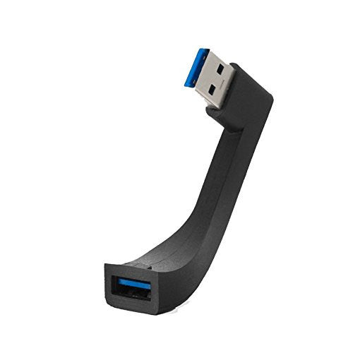 Bluelounge Jimi Black - Compact and Stylish Cable Organizer for iPhone, Android, MacBook - Perfect for Home, Office, and Travel Use