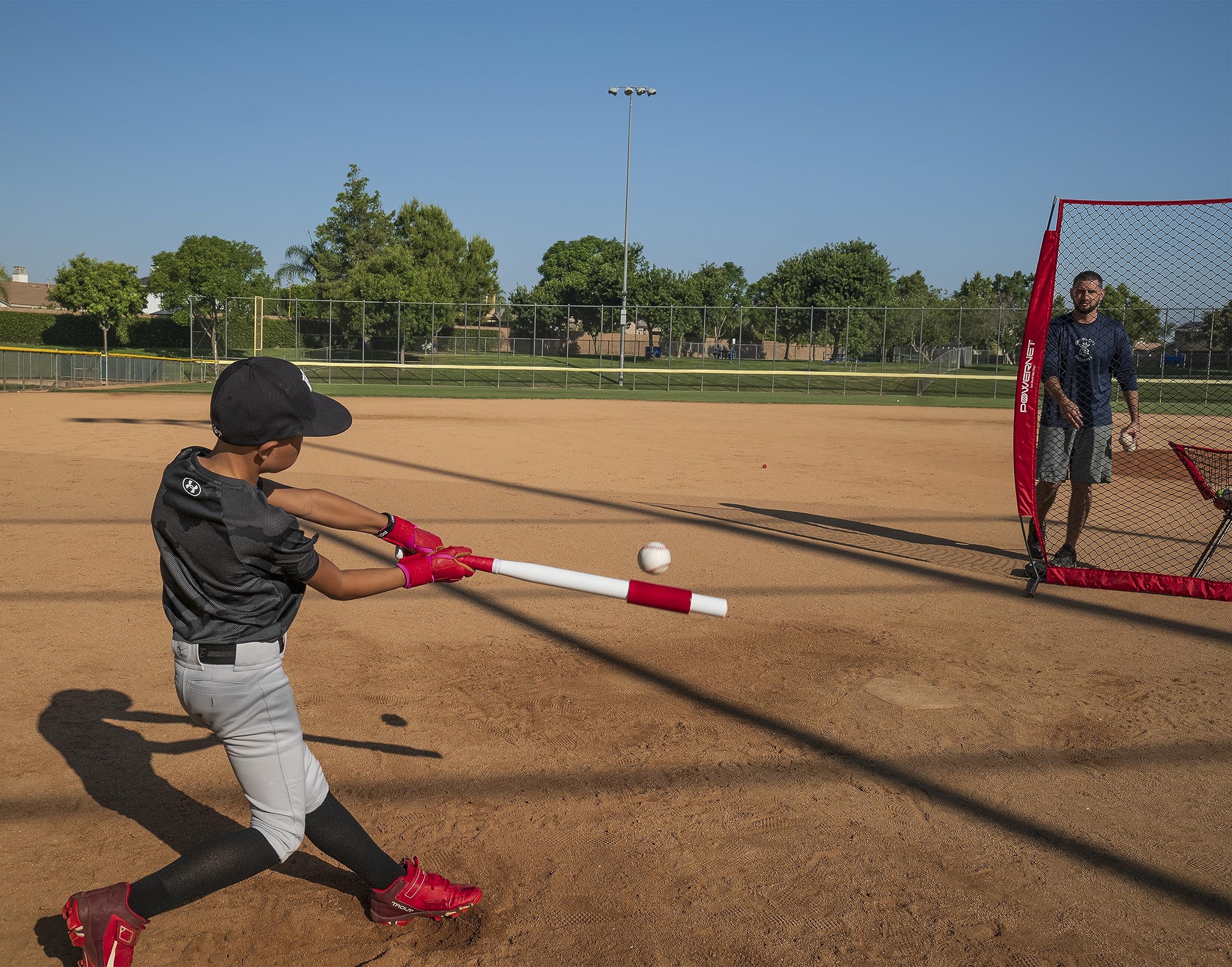 PowerNet Sweet Spot Training Bat with 3.2