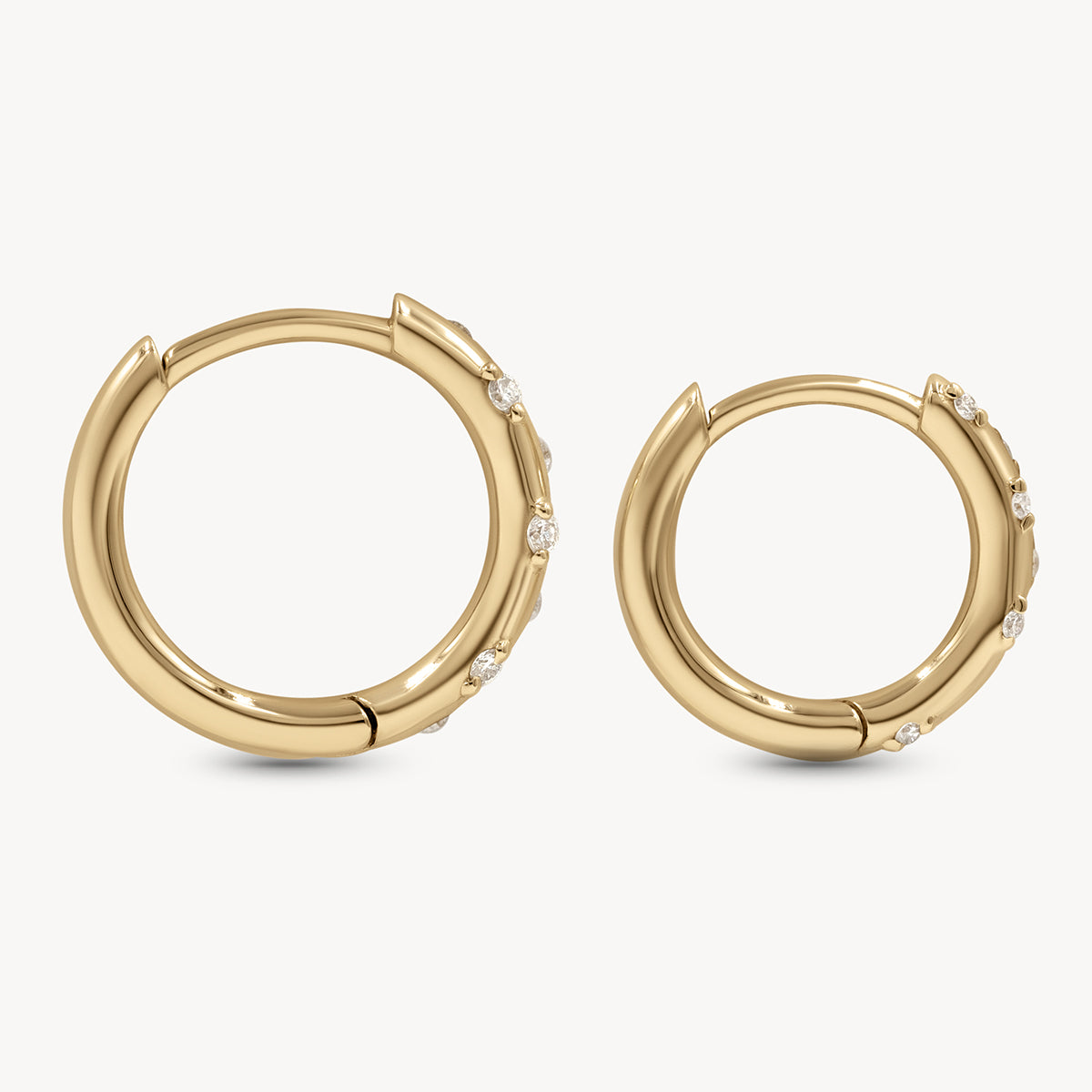 Starry Diamond Mini Hoops - 14K Gold Plated Tiny Hoop Earrings for Women, Dainty Everyday Jewelry Gift | Perfect for Work, Date Night & Special Occasions