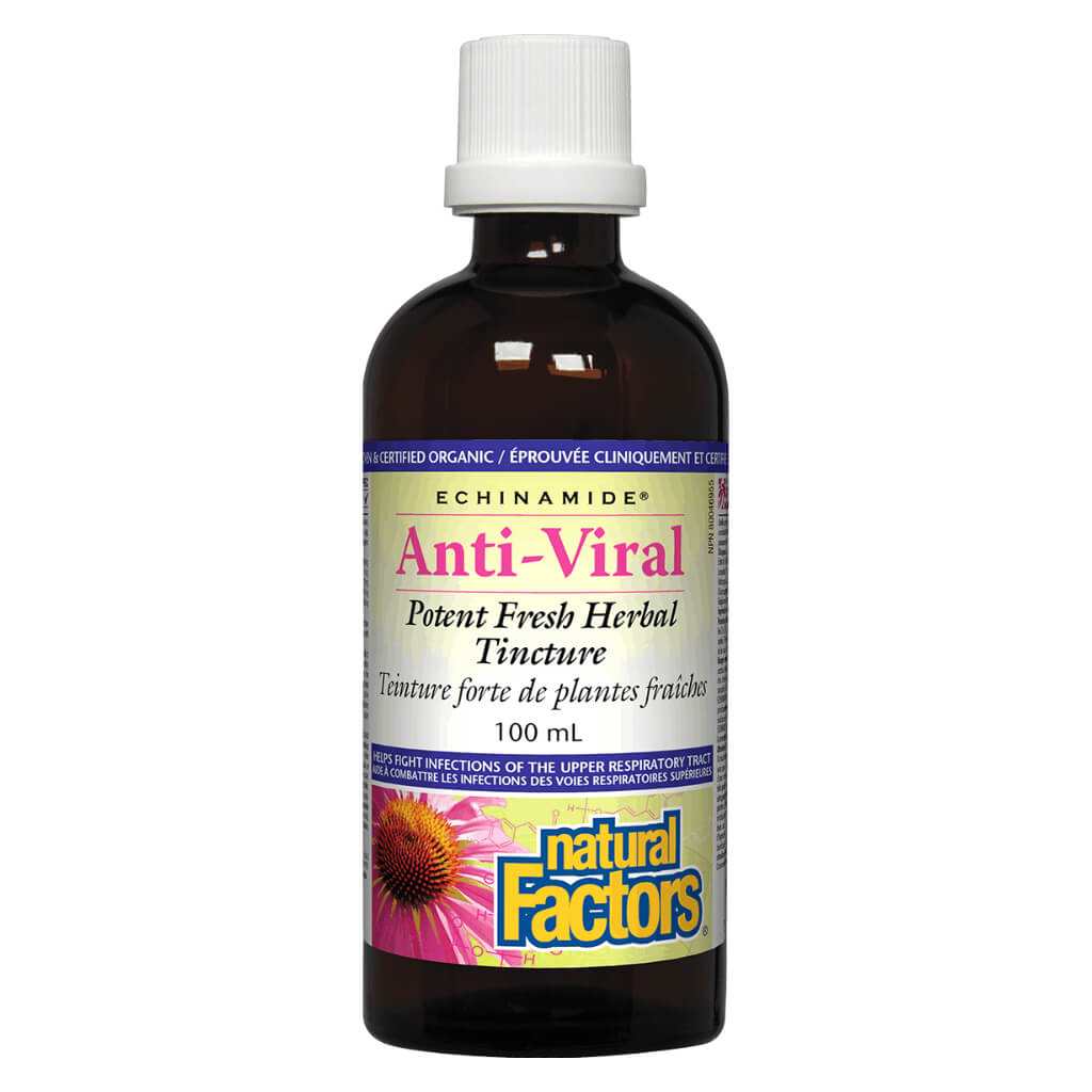Echinamide Anti-Viral Herbal Tincture - Potent Immune Support Supplement for Cold & Flu Season - Boost Immunity Naturally with Fresh Herbal Extract