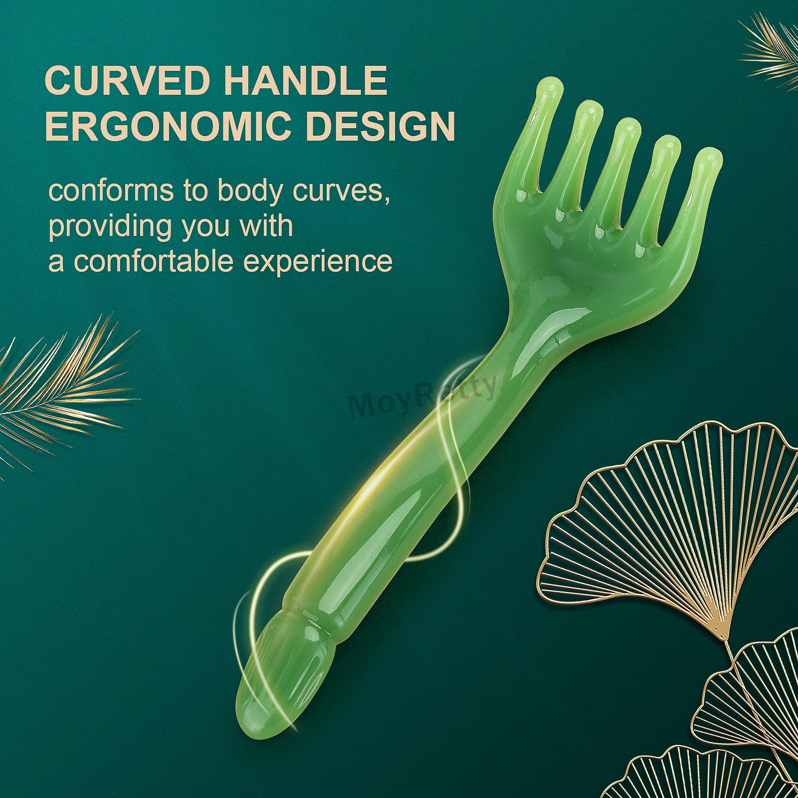 MoyRetty 2 Pack Head Scratcher & Scalp Massager - Relaxing Hair Growth Comb for Stress Relief & Scalp Care - Perfect for Home, Office & Travel Use