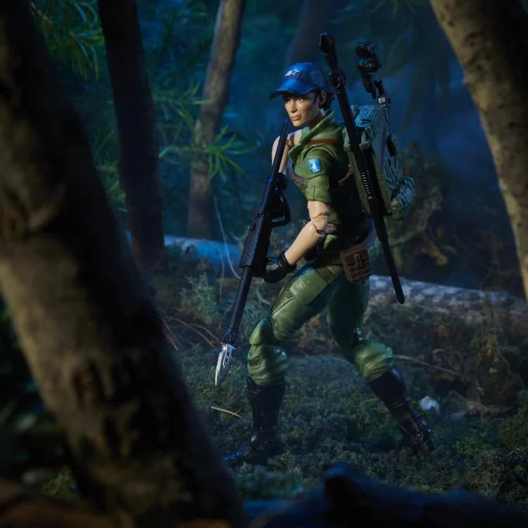 G.I. Joe: Classified Series Lady Jaye Action Figure - 6-Inch Collectible Toy with Accessories for Display & Play | Perfect for G.I. Joe Fans & Collectors