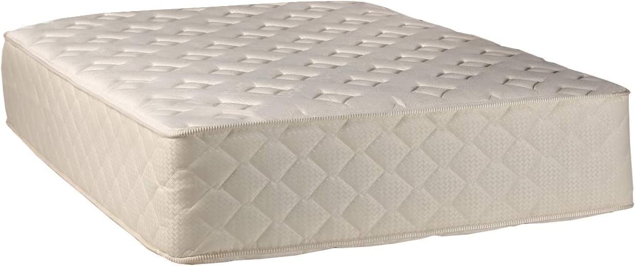 Dream Solutions USA Luxury Firm Twin Size Mattress with Mattress Cover Protector - Innerspring Coils, Premium Edge Support for Lasting Comfort | Perfect for Guest Rooms, Kids' Beds & Small Spaces