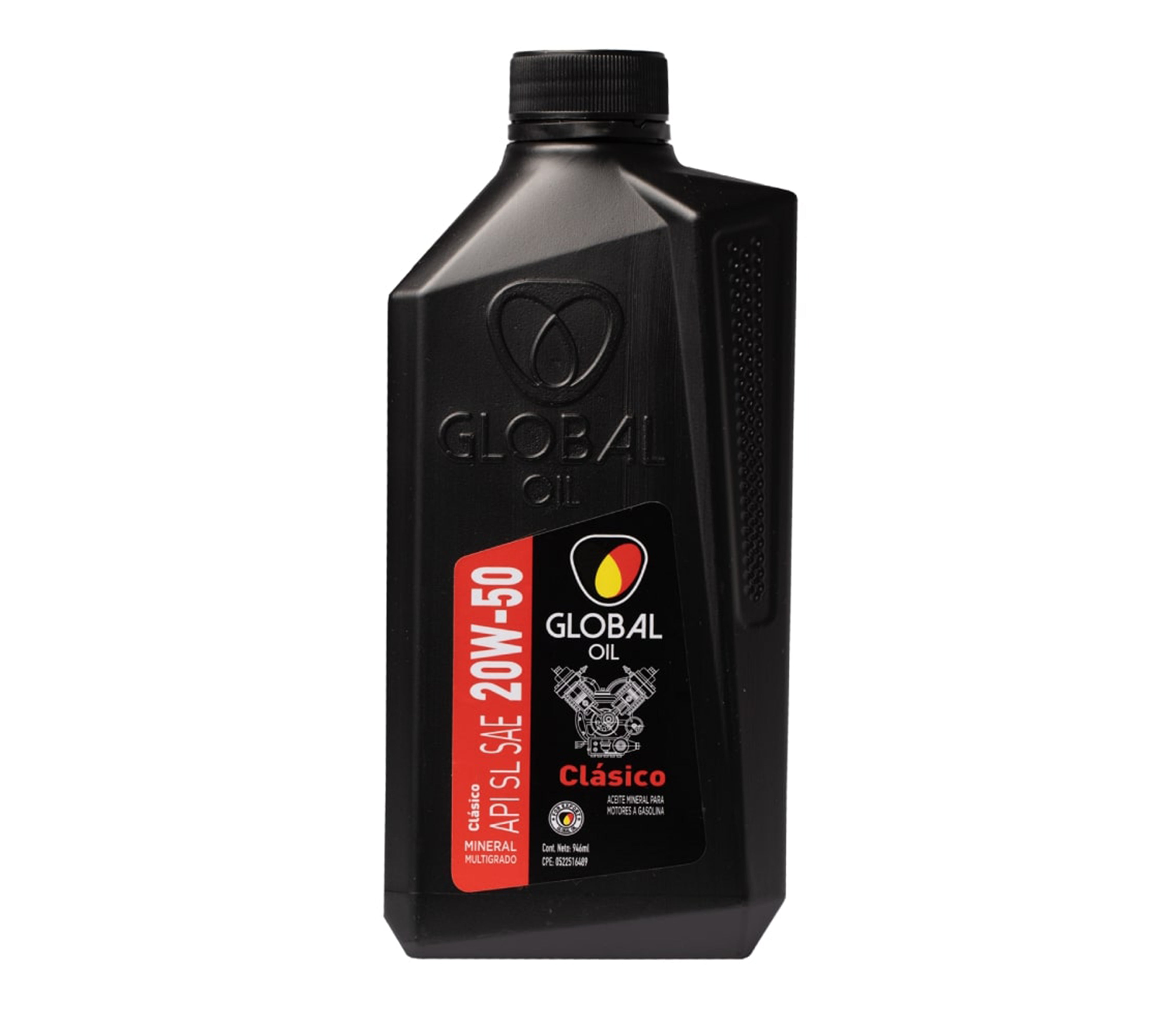 API SL SAE 20W-50 Classic Motor Oil - 1 Liter Bottle for Cars, Trucks & Motorcycles | High Performance Engine Lubricant for All Seasons