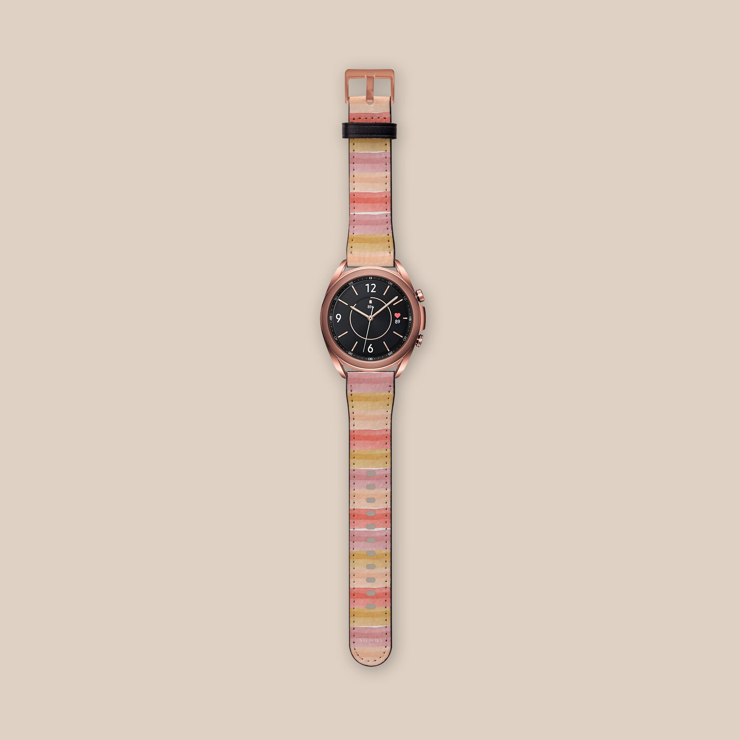 Stylish & Durable Galaxy Watch Band for Samsung Galaxy Watch 4/5/6 - Soft Silicone Replacement Strap with Secure Buckle - Perfect for Workouts, Running & Everyday Wear