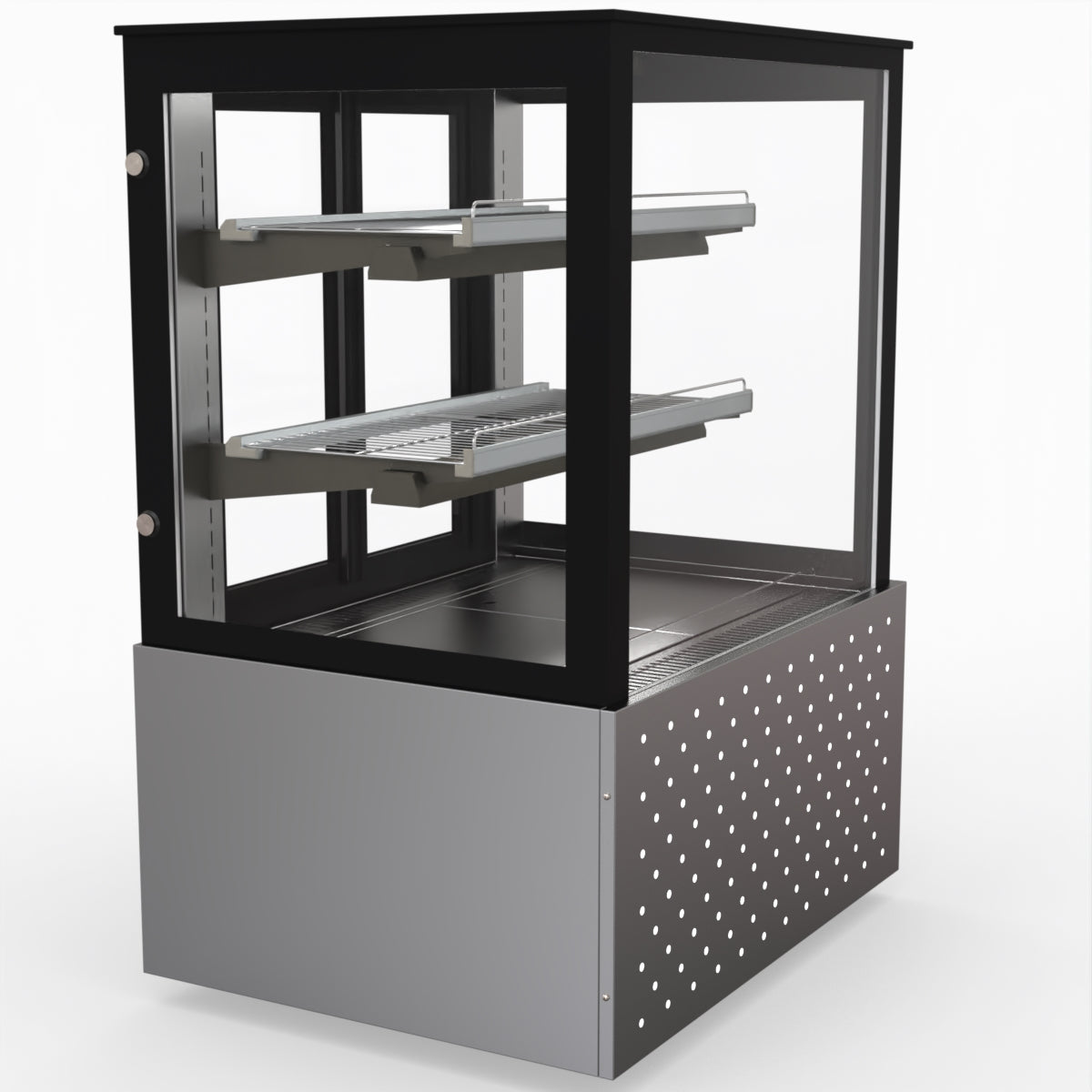 Bonvue SG090FE Commercial Heated Food Display Warmer - Dual Pan Capacity for Restaurants, Buffets & Catering Events - Keep Food Fresh & Warm for Hours