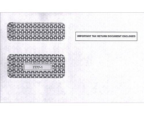 EGP IRS Approved 1099 Tax Form Envelopes - Pack of 1000, Secure Mailing Solution for Business Tax Documents | Perfect for Accountants, Tax Professionals & Small Business Owners