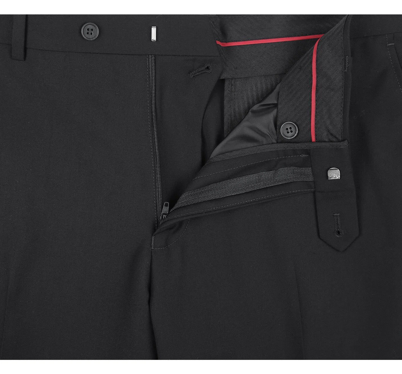 2-Piece Notch Lapel Suit for Men - Classic Black Business Suit | Perfect for Weddings, Office & Formal Events