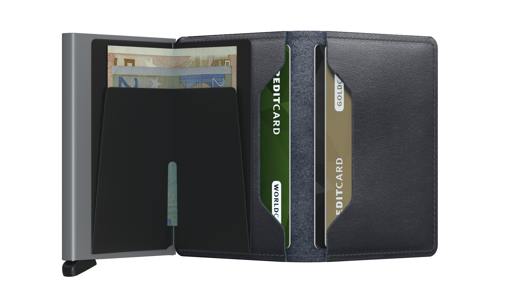 SECRID Slimwallet Original - RFID Blocking Minimalist Wallet for Men & Women | Perfect for Travel, Everyday Carry & Business Use