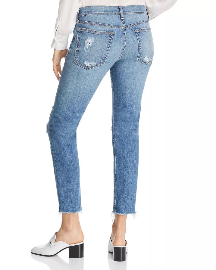 Dre Low Rise Boyfriend Jeans for Women - Comfortable Stretch Denim Pants | Perfect for Casual Wear, Weekend Outfits & Everyday Style