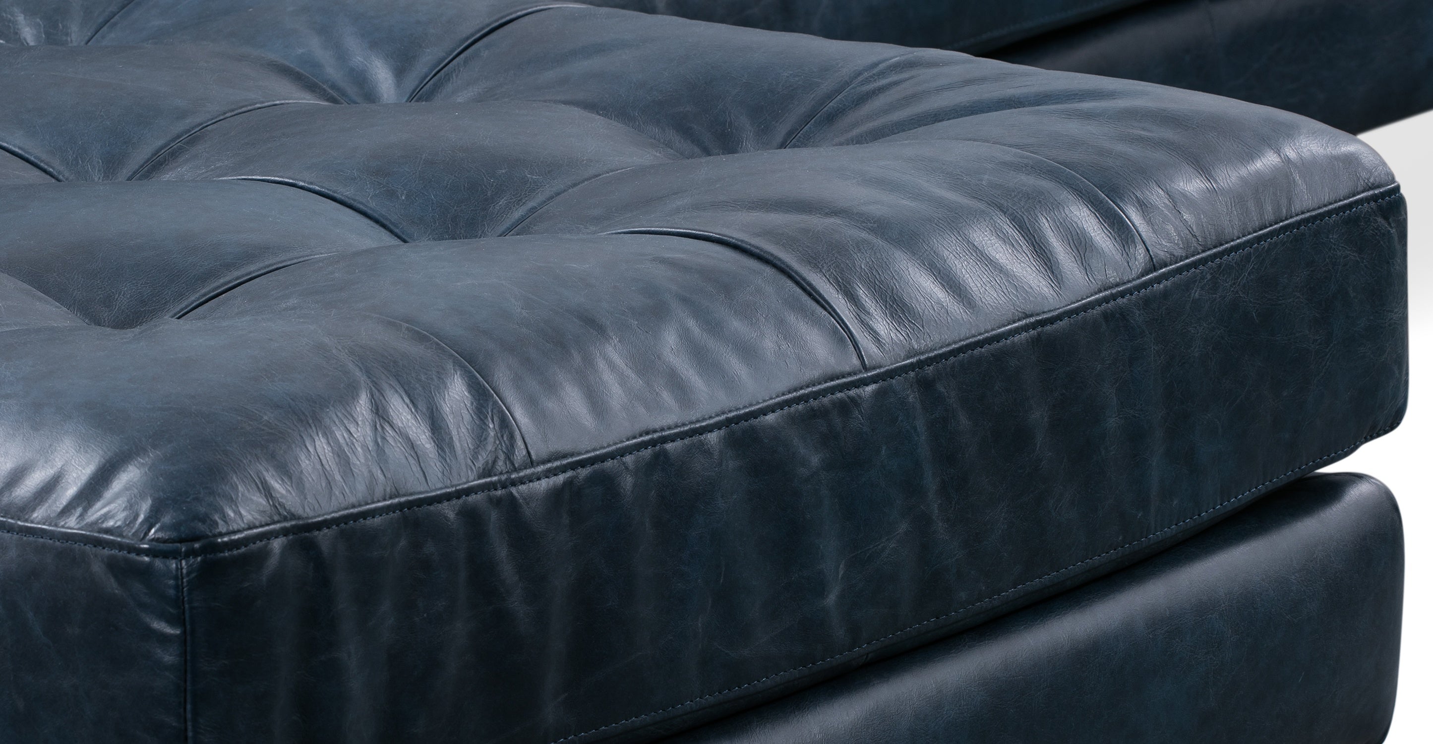 Napa Left Facing Sectional Sofa - Modern L-Shaped Couch with Reversible Chaise, Soft Fabric Upholstery for Living Room, Family Room & Home Theater Comfort