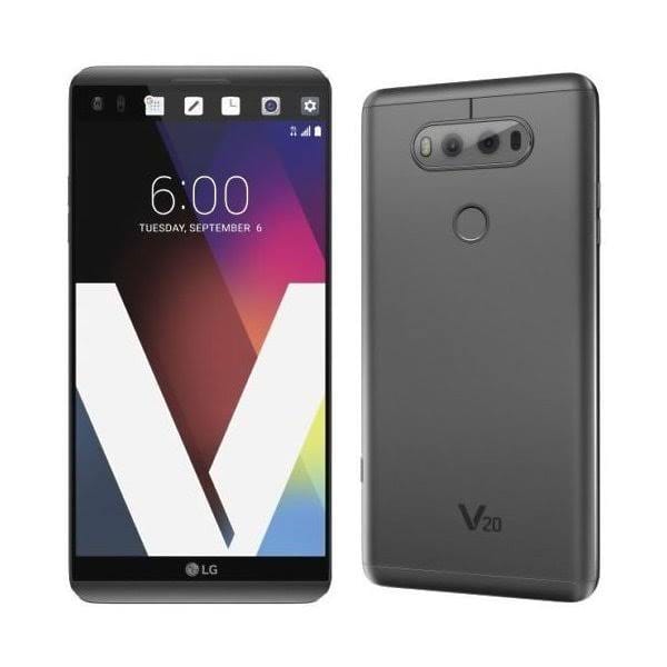 LG V20 H918 64GB Titan (T-Mobile) 4G LTE Android Smartphone - Unlocked GSM Cell Phone for Streaming, Gaming & Productivity