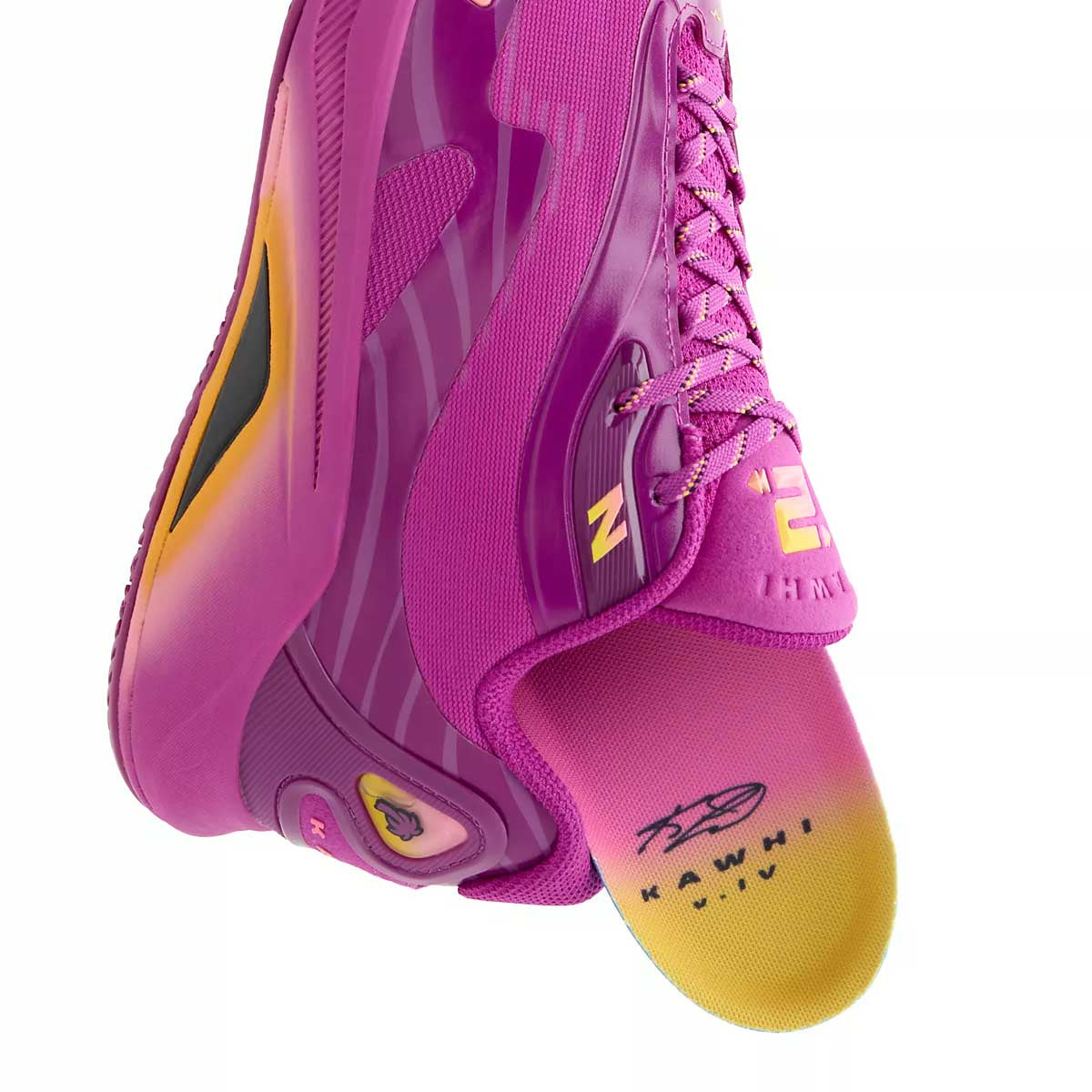 Kawhi IV 'Purple Punch Signal Pink' Basketball Shoes - High-Performance Men's Sneakers for Court Play & Street Style | Perfect for NBA Fans & Casual Wear