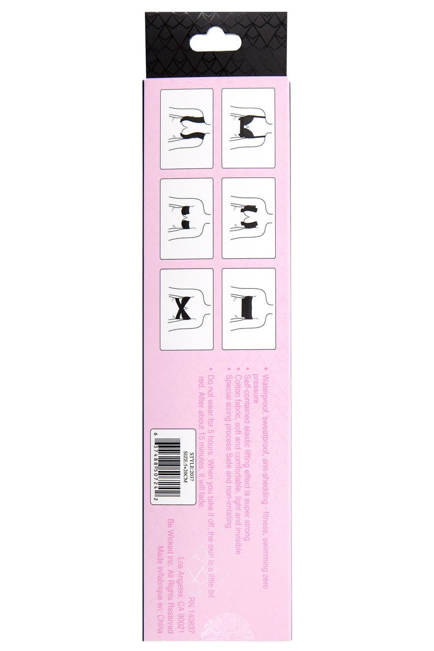 BeWicked Women's Adhesive Breast Lift Tape 2037 - Invisible Support for Dresses & Swimwear | No Bra Needed for Backless & Strapless Outfits