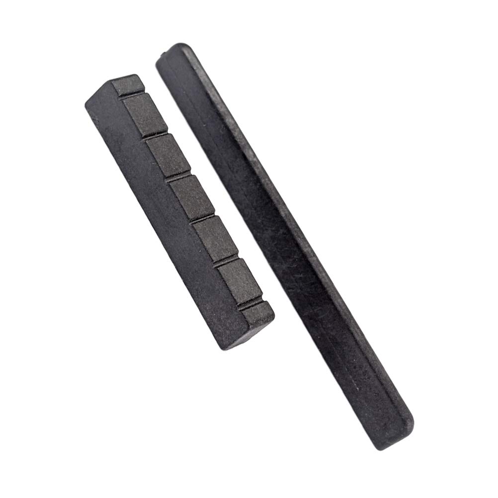 Premium Guitar Nut & Bridge Saddle Set - High-Quality Beef Bone Saddle for Electric, Classical & Ukulele Guitars - Replacement Parts & Accessories Kit for Guitar Neck Maintenance & Repair - Perfect for Home Studio, Live Performance & Music Education