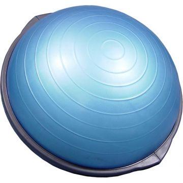 Bosu Home Balance Trainer - 65cm Blue Exercise Ball for Core Strength & Stability Training | Perfect for Yoga, Pilates, Home Gym Workouts
