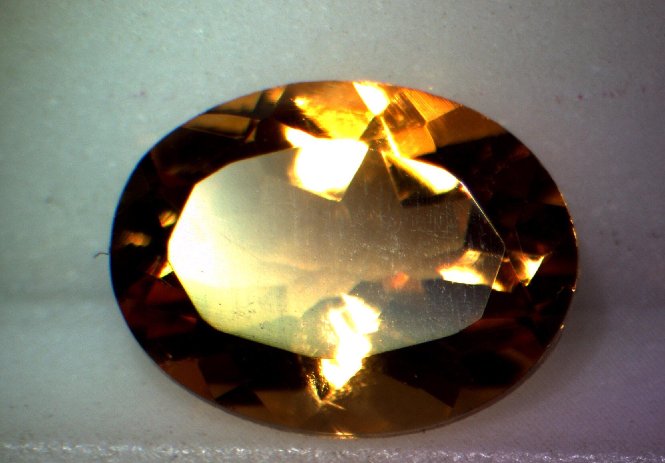 Natural Brazilian Citrine Gemstone - 5x3mm to 8x6mm Oval Cut, VVS Eye Clean Loose Stones | November Birthstone for Jewelry Making | Wholesale Bulk for Necklaces, Rings & Birthstone Collections