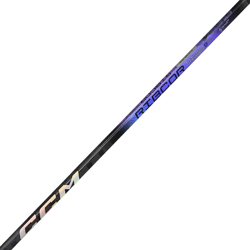 CCM Ribcor Trigger 8 Pro Senior Hockey Stick - One Piece Composite Design for Powerful Shots & Precision Control - Perfect for Competitive Ice Hockey Players & Advanced Training