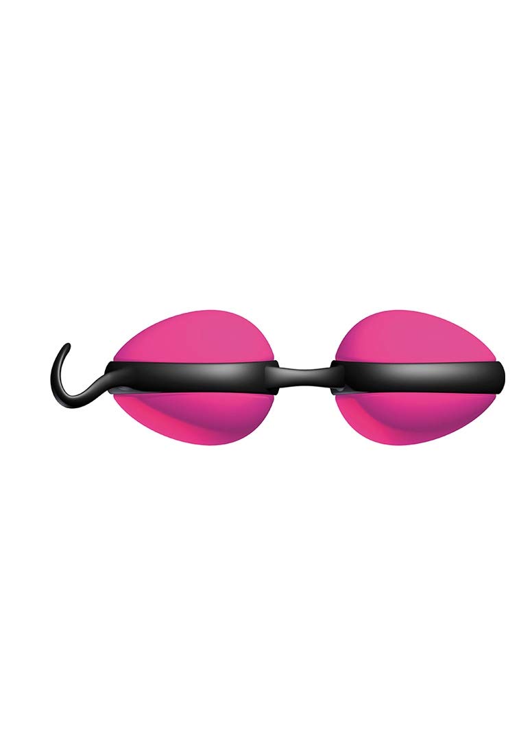 Joy Division Toys Joyballs Secret Pink/Black Kegel Balls for Women - Pelvic Floor Exercise & Intimate Wellness - Perfect for Postpartum Recovery & Strength Training