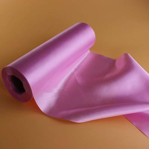 12-Inch Wide Satin Ribbon - 22 Yards Bulk Roll for Table Runners, Grand Opening Ceremonies, Hair Bows & Dress Decorations - Premium Decorative Ribbon for Wedding, Party & Craft Projects (Pink)
