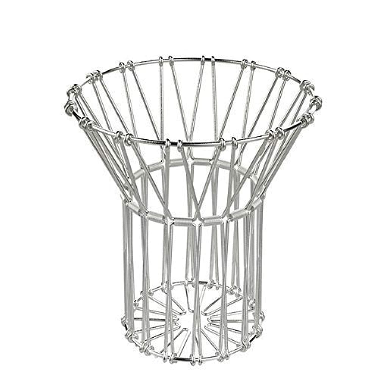 Stainless Steel Foldable Fruit Basket - Multipurpose Wire Mesh Bowl for Fruits, Vegetables & Kitchen Utensils | Perfect for Kitchen Counter, Dining Table & Living Room Storage