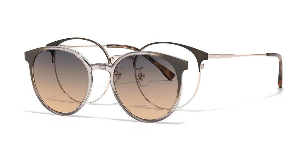 JINS Switch FASHION Metal Frame Glasses 222 85 - Stylish Eyewear for Work, Reading & Everyday Use
