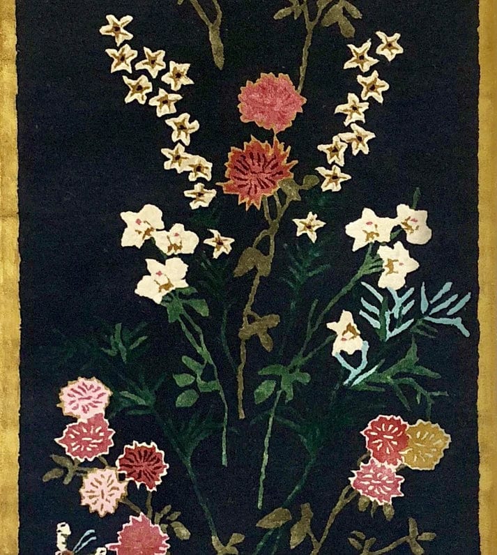Premium Graphite Hand-Tufted Floral Rug - Elegant Home Decor for Living Room, Bedroom & Office | Pre-Order Now